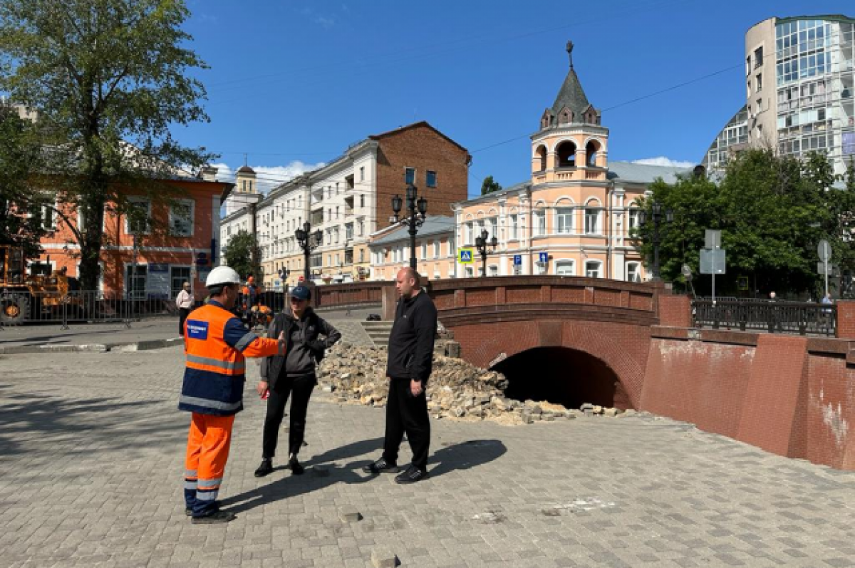    В Воронеже подрядчик рассказал об этапах восстановления Каменного моста