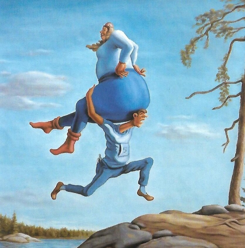 Груз на плечах