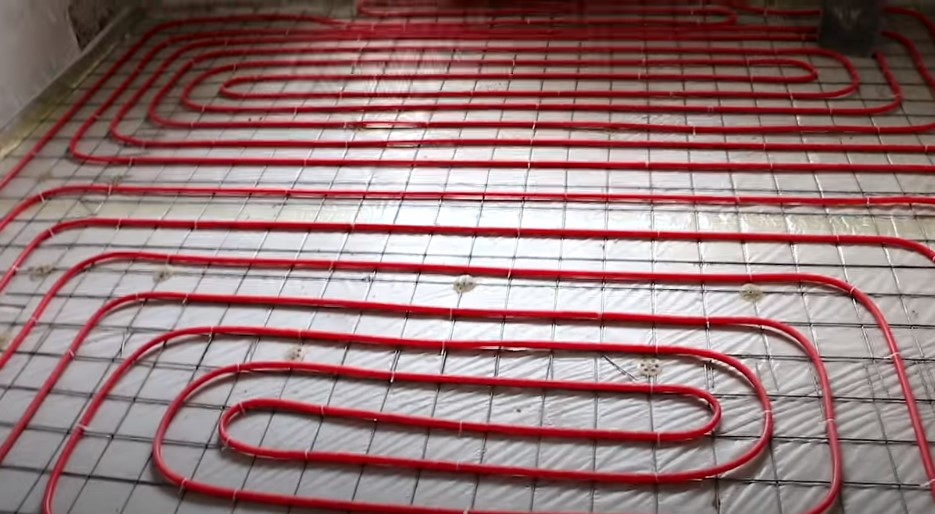 Водяное отопление пола