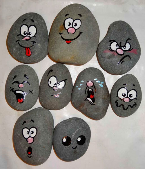 Оригинальные поделки из камней своими руками для детей и взрослых