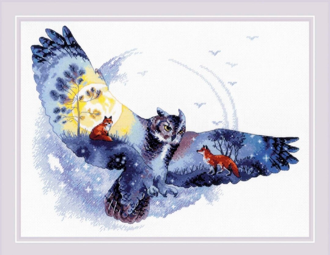 «В ночном лесу» Риолис