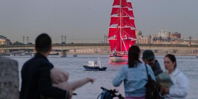    "Алые паруса" настраивают на романтику.Алена Бобрович