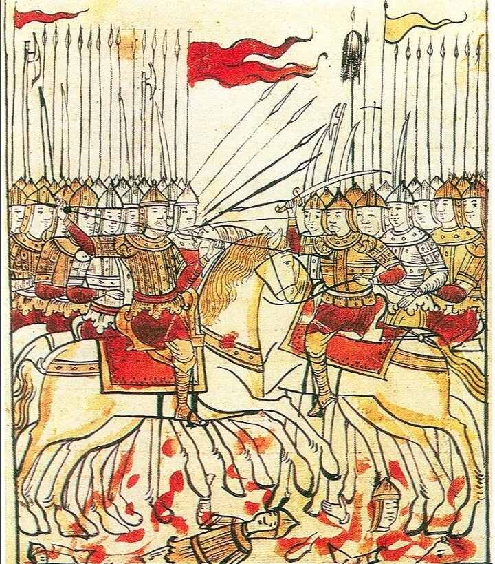 Куликовская битва, из интернета. 