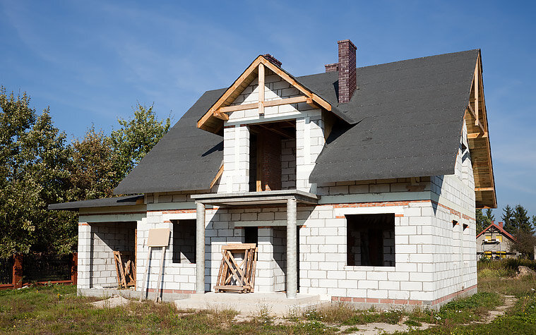 Дом из газобетона