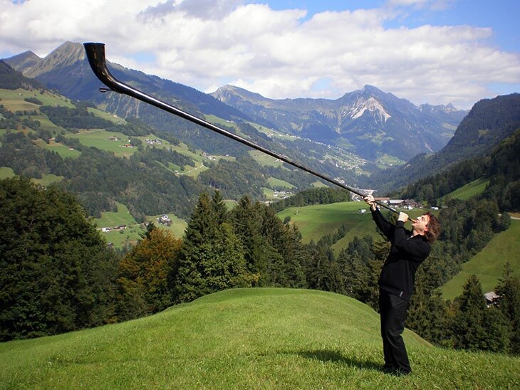 Аркадий Шилклопер и альпийский рог