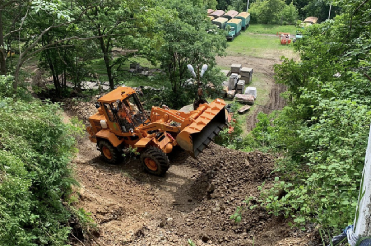    Ремонт дорог, тротуаров – во Владивостоке ликвидируют последствия дождей