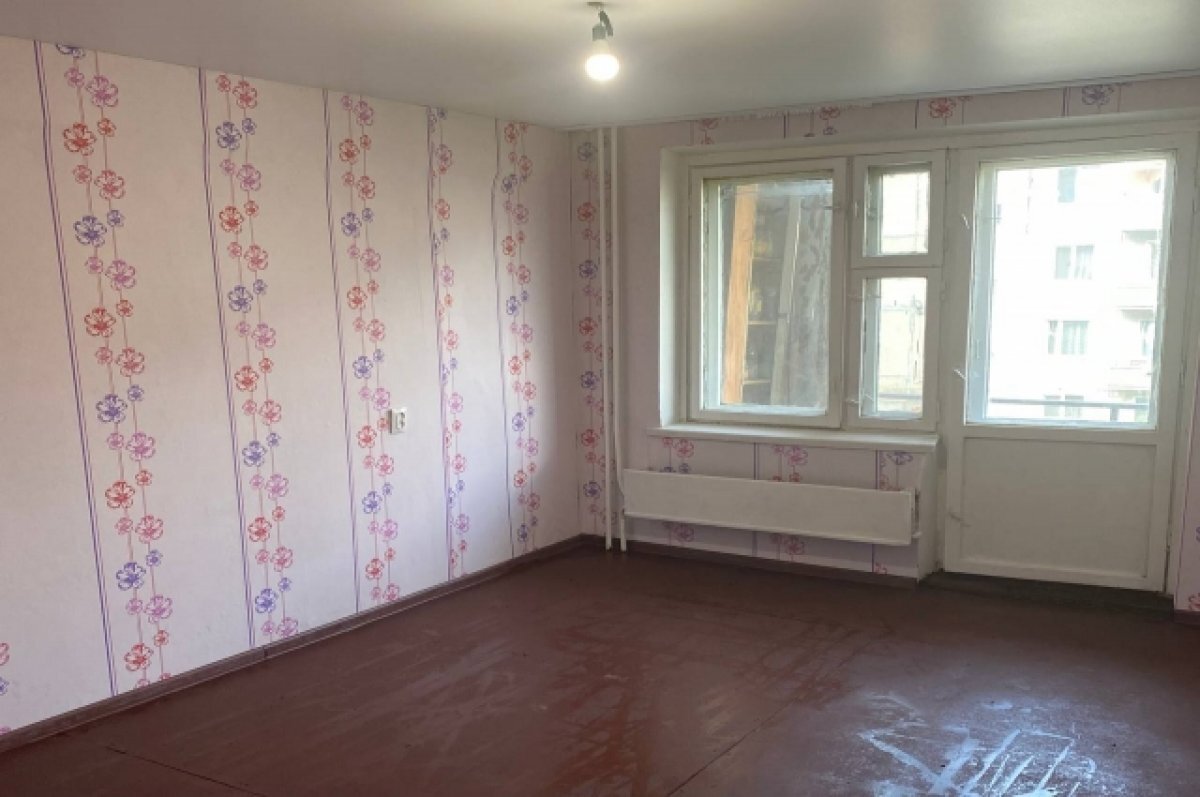    В квартире по указанию прокуратуры провели косметический ремонт.