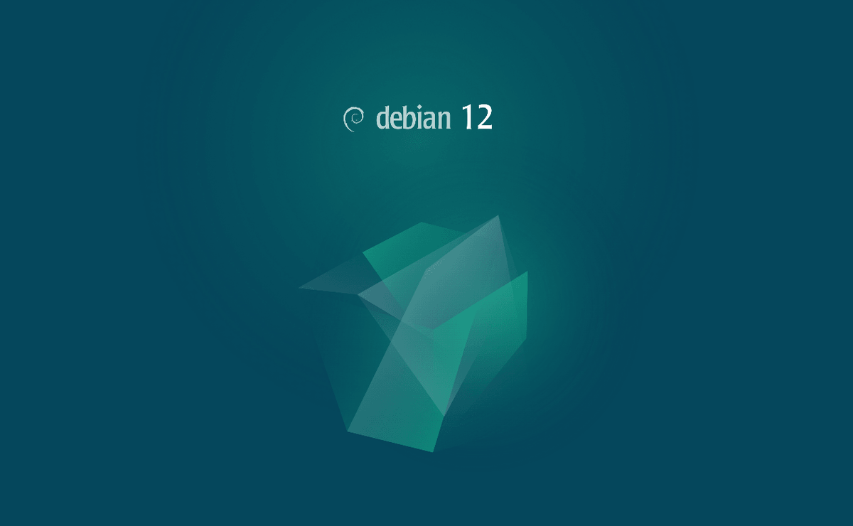 Загрузочный экран Debian 12