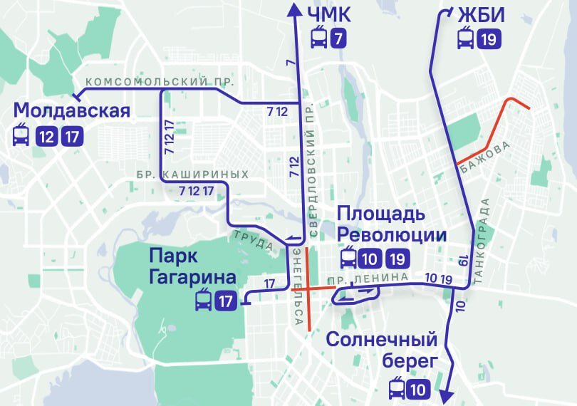 Маршрут троллейбуса 2 тольятти схема движения