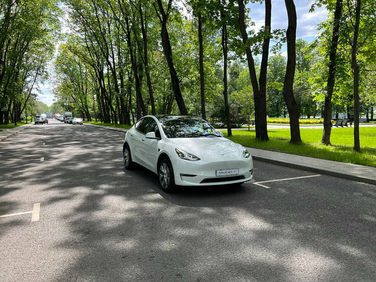 Tesla Model Y Long Range, 2023 года.