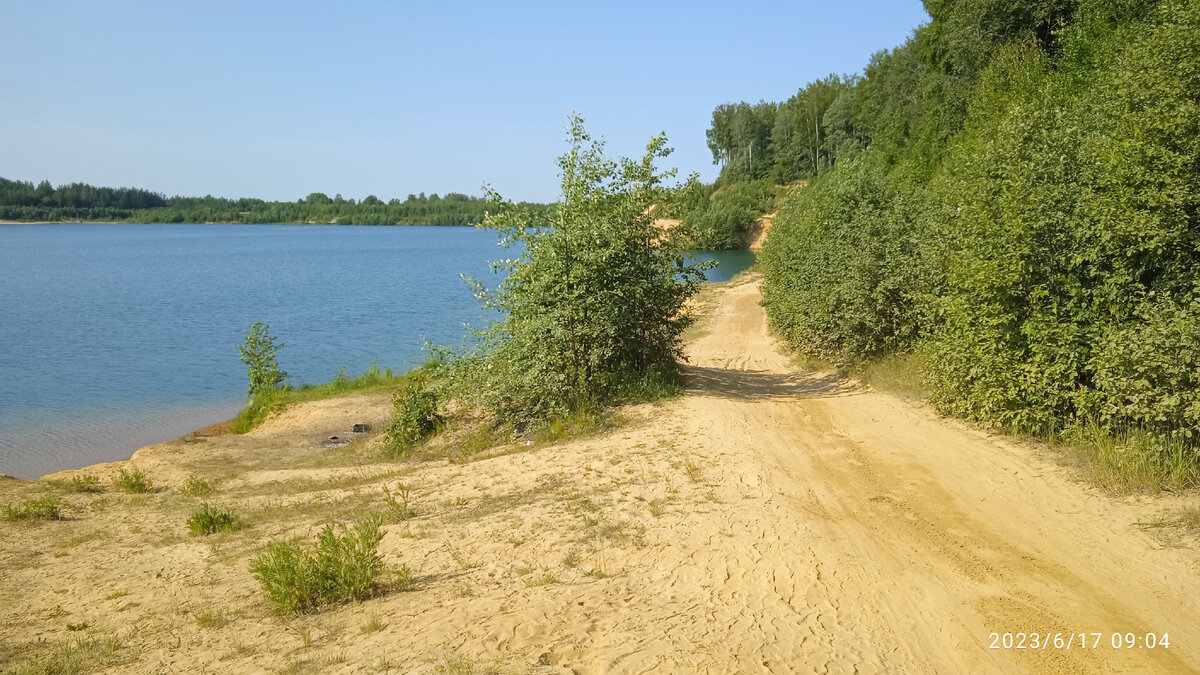 Песчаные карьеры карта