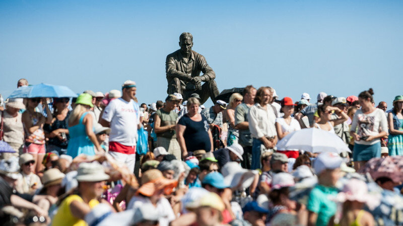     Жаркие Шукшинские чтения. Сростки, 25 июля 2015 года. Олег Богданов