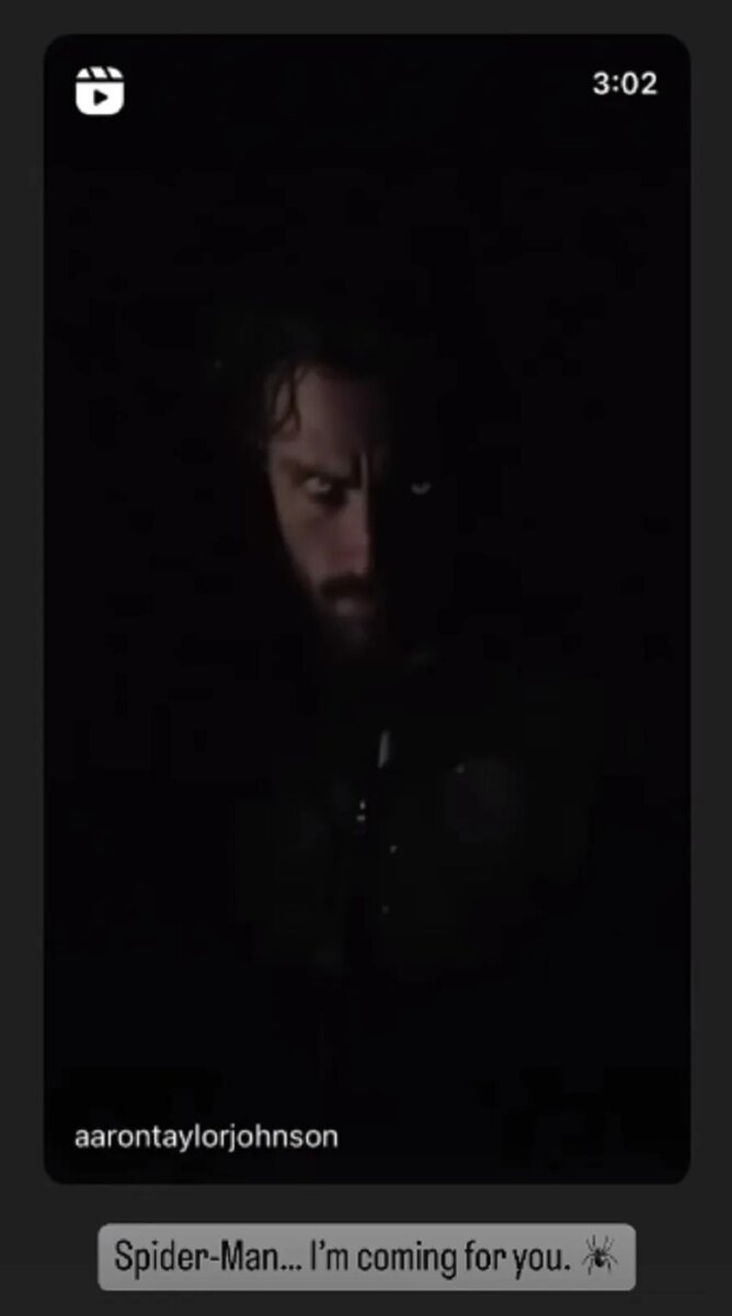     Пост Аарона Тейлора-Джонсона/ Фото: Instagram*/ aarontaylorjohnson/ *соцсеть признана в России экстремистской и запрещена