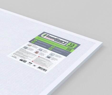 Звукоизоляционная панель SoundGuard ЭкоЗвукоИзол Огнестойкая