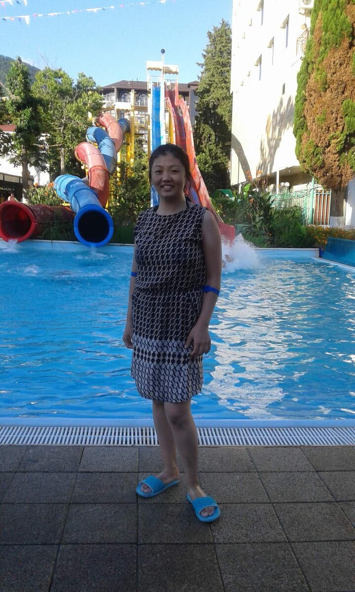 Довольная после вылета😆