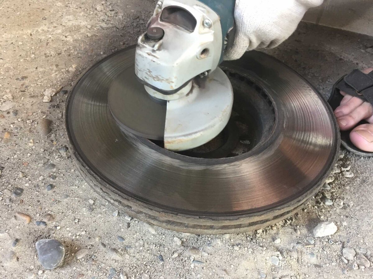 Проточка тормозных дисков своими руками | Автосервис Восток-Авто | Дзен