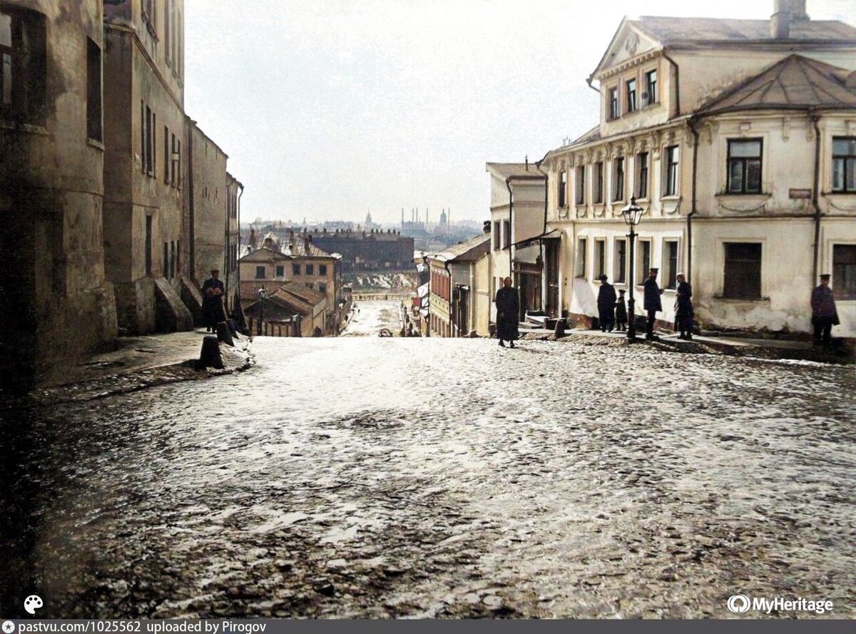 Сказочная дореволюционная Москва в цвете | Now&Then Russia | Дзен