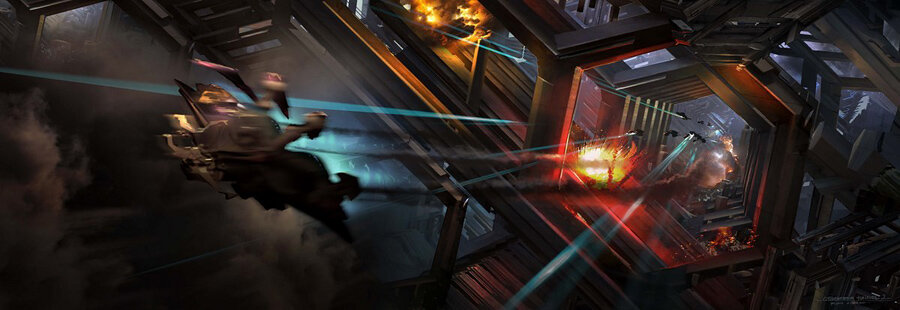 Один из концептов художника Райяна Чёрча