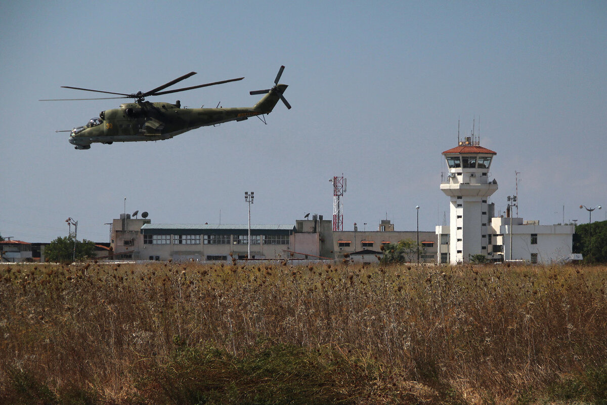 Ми-24 на базе Хмеймим