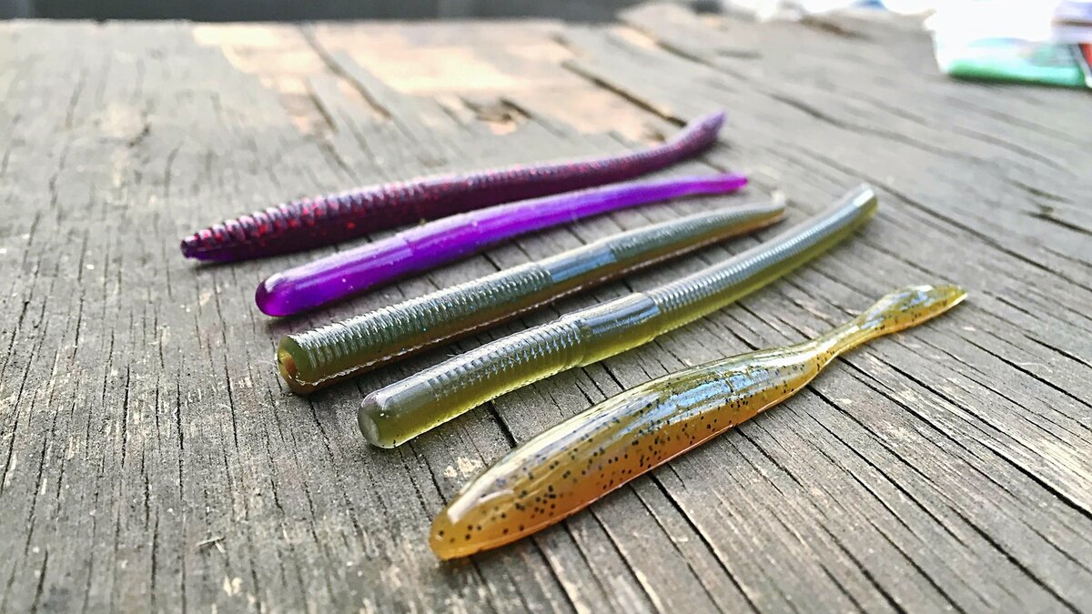 Силиконовые черви и слаги