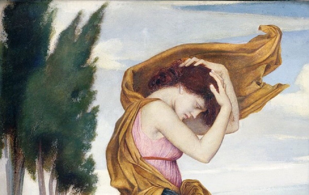 Деянира — фрагмент картины Эвелин де Морганы, около 1878 г. 