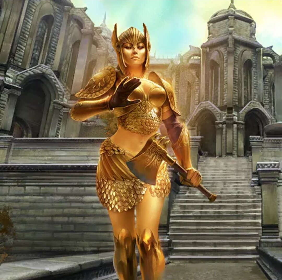 Золотой Святой из DLC Остров Безумия