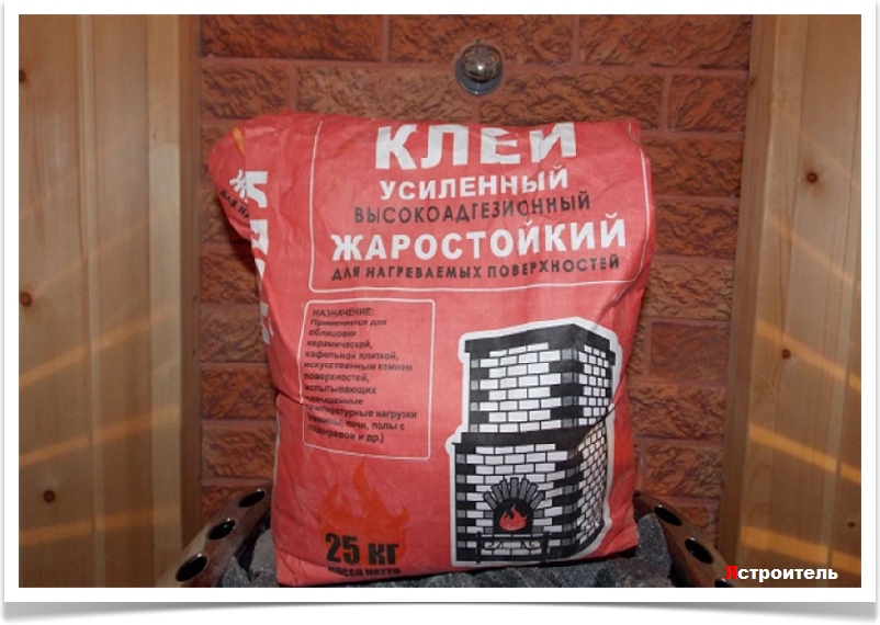 Клей для печей и каминов
