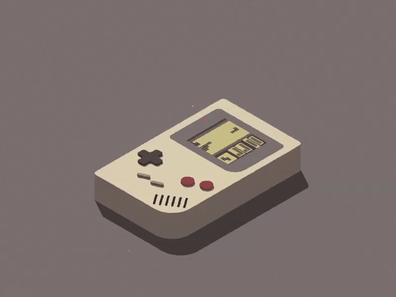 Game Boy Tetris. Источник: dribbble.com