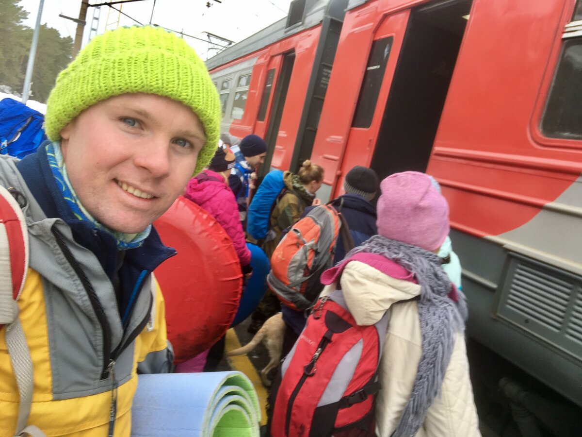 В лес, конечно, на электричке