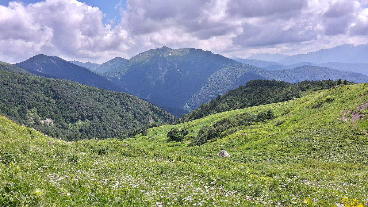 Красивые виды, открывающиеся с маршрута