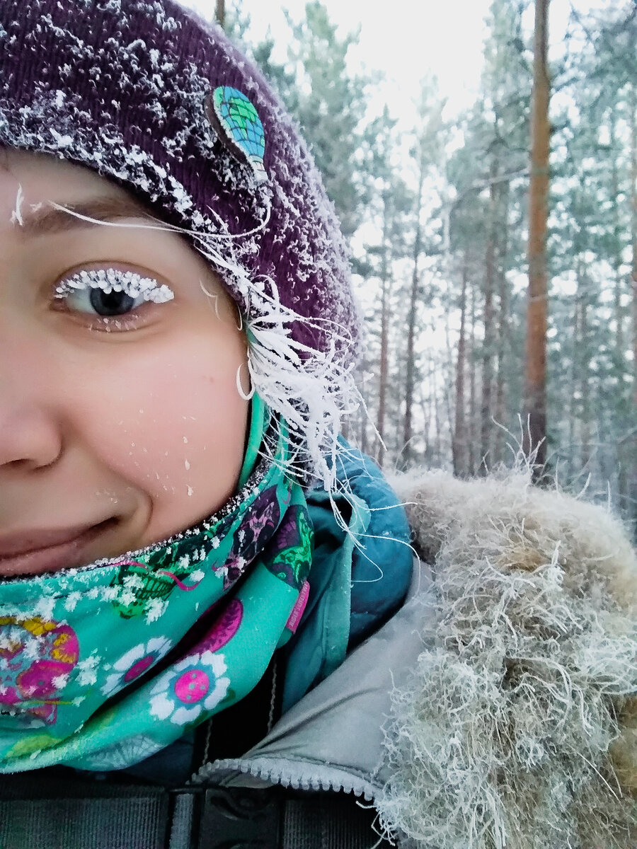 В начале февраля я пережила этот пренеприятный опыт во время своего сибирского путешествия по Красноярскому краю, где бушевал сильный ветер и градусник термометра опускался до -35°(всем кто хочет...-2