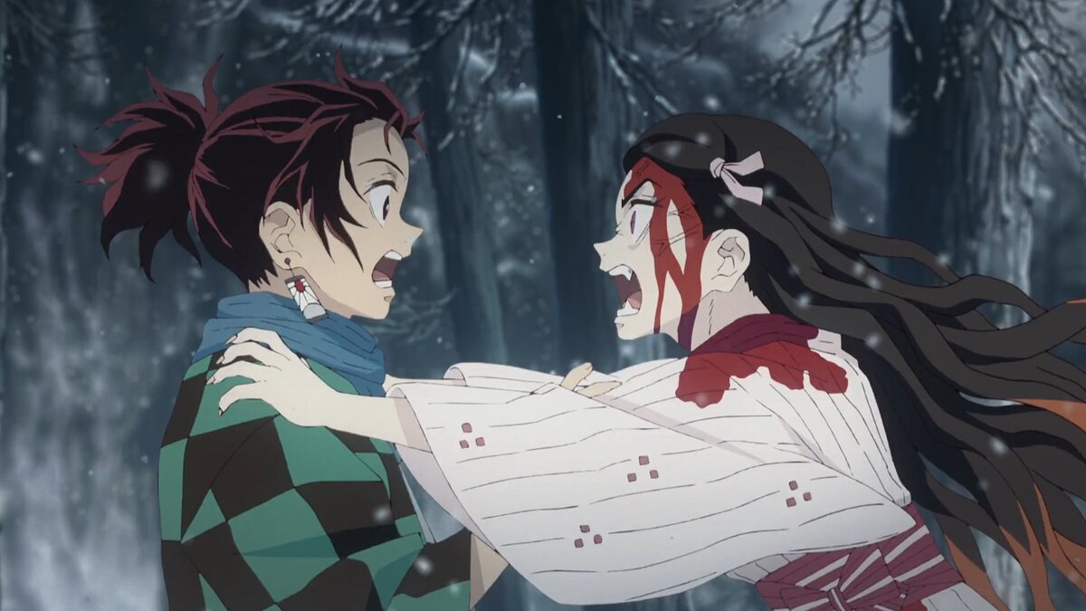 Kimetsu no Yaiba 01 | аниме с оленем | Дзен