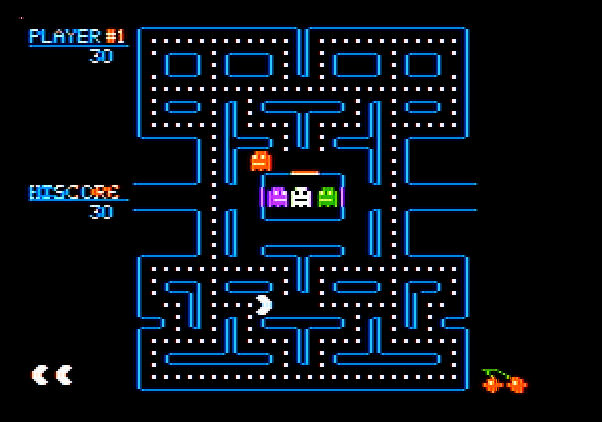 Pac Man Apple II (взято из открытых источников)