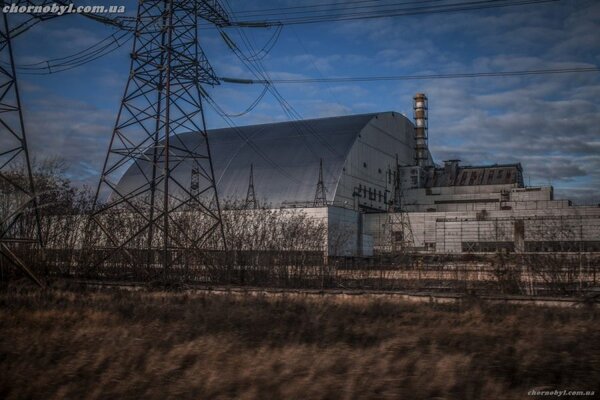 Новый объект укрытие над ЧАЭС - АРКА, 2019 год