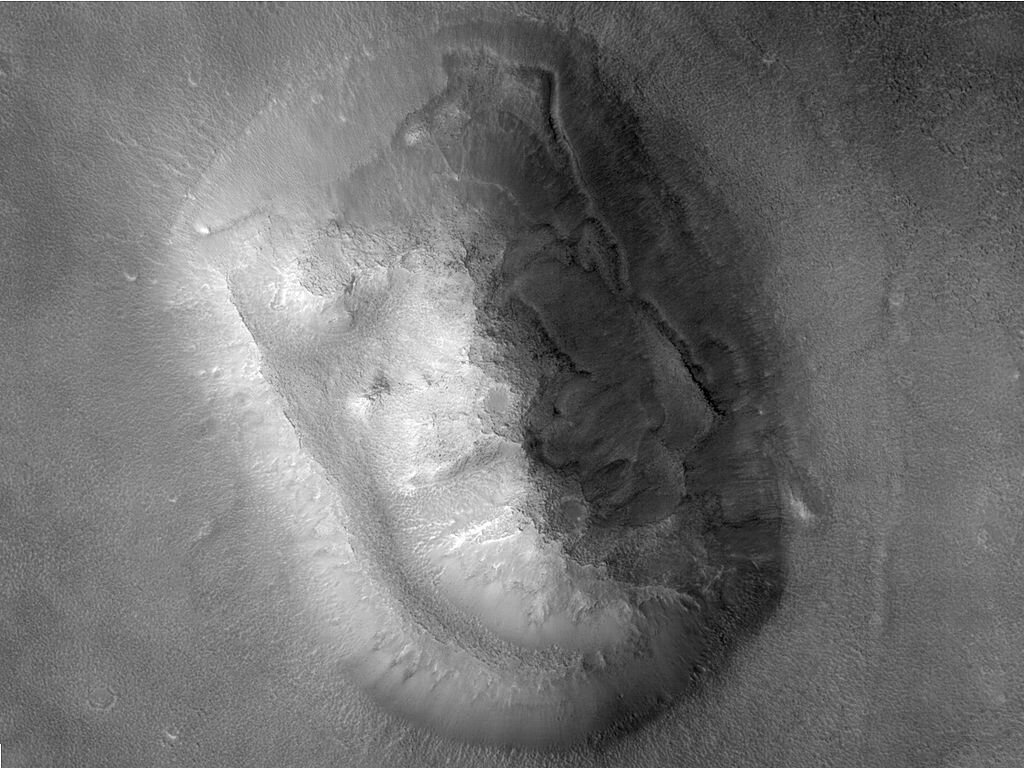 Снимок с аппарата Mars Reconnaissance Orbiter. 2007 год. NASA/JPL