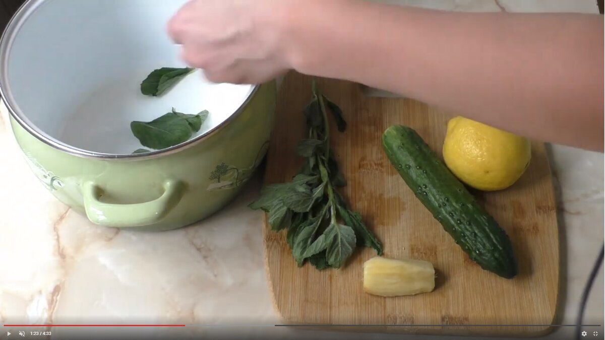 Домашний лимонад с мятой: рецепт пошаговый с фото | Меню недели