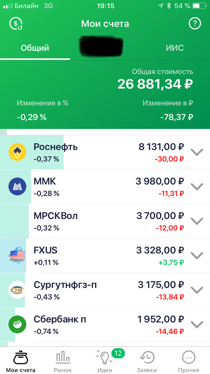 Приложение Сбербанк инвестор 