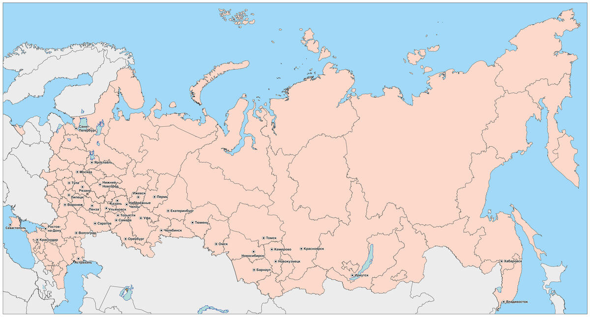 Карта России