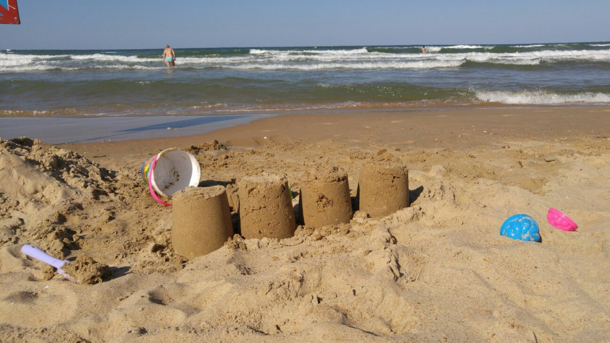 Пляж в Анапе