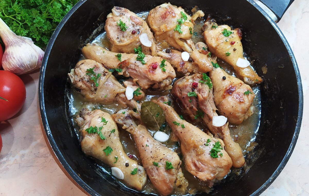 Добавила в курицу соду - получилось очень нежное и вкусное блюдо