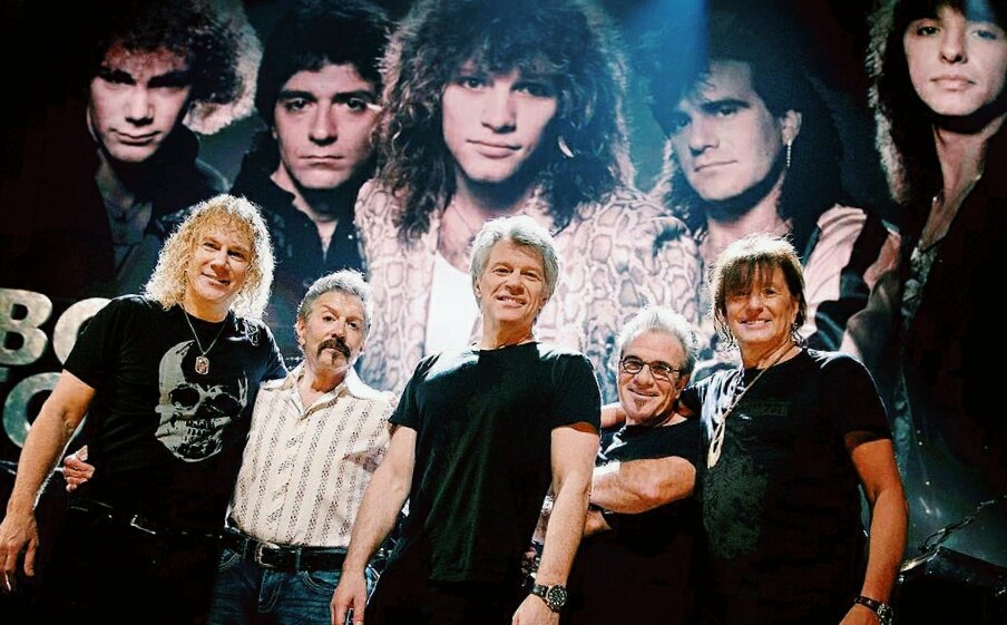 Рок-группа Бон Джови в наши дни. Источник инстаграмм аккаунт Bon Jovi. Фотография David Bergman