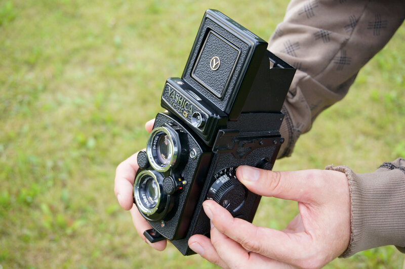 Среднеформатная камера.