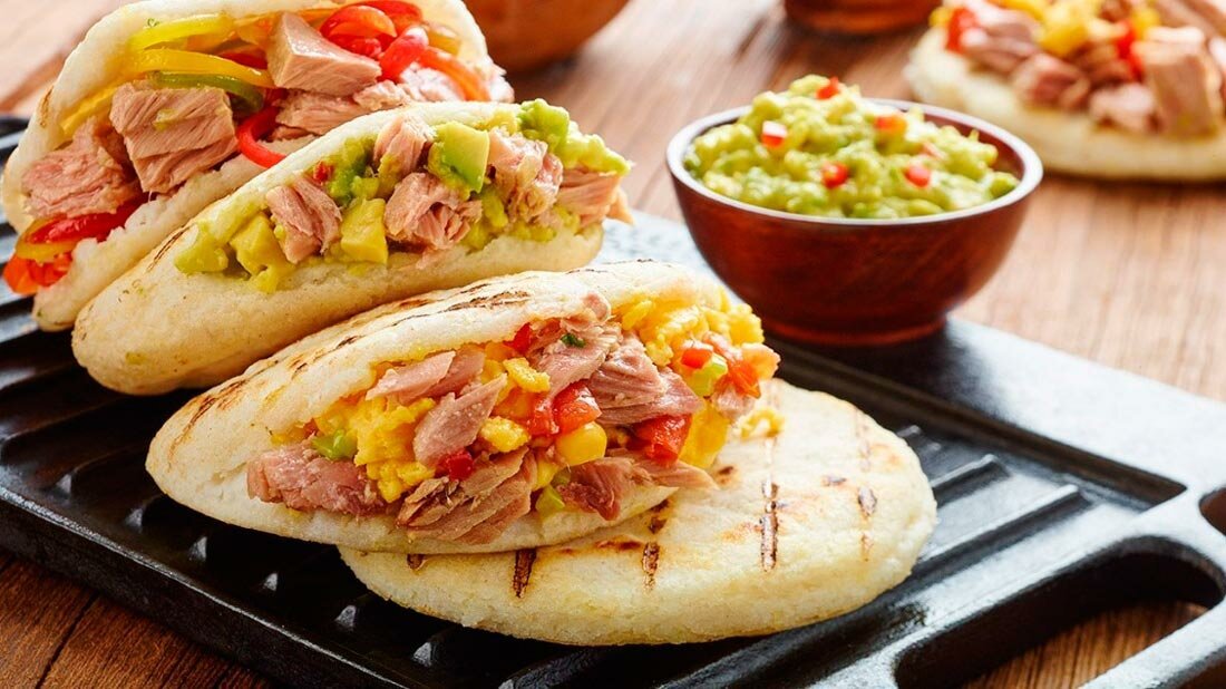 Колумбийская арепа