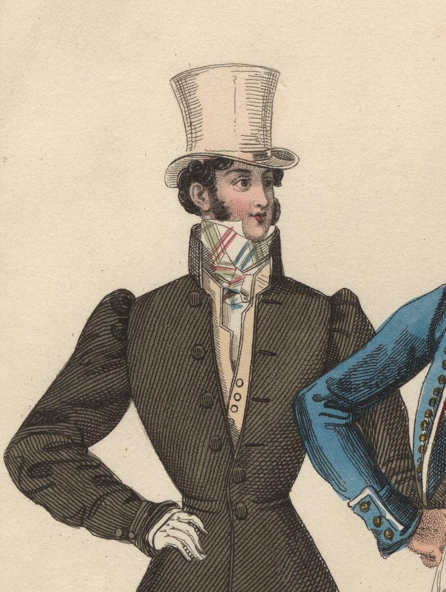 Мужской костюм 19 века в россии картинки