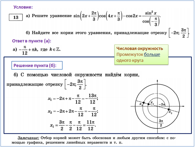 Корни егэ база