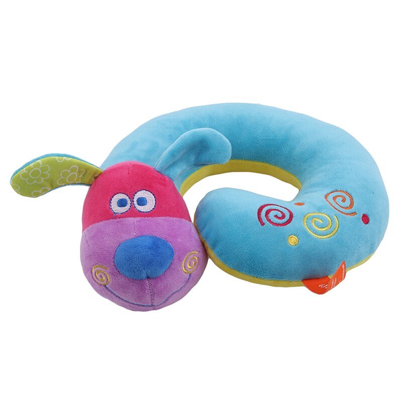 Плюшевая подушка для шеи