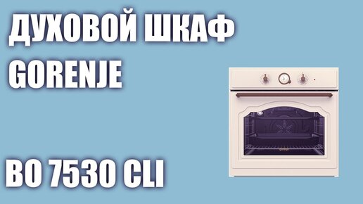 Духовой шкаф Gorenje BO 7530 CLI