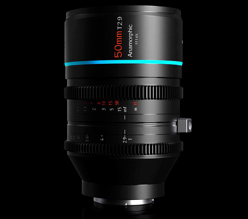 Полнокадровый анаморфотный объектив SIRUI 50mm T2.9 1.6x