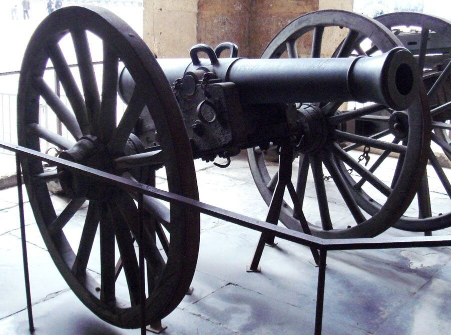 Устаревшие орудия французской армии