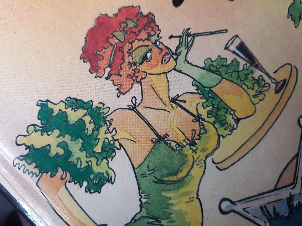 Бокал как способ скрыть разочарование! Повторять не рекомендуется... ;) / Фотография сделана автором статьи (фрагмент иллюстрации из книги Дэя Кина).